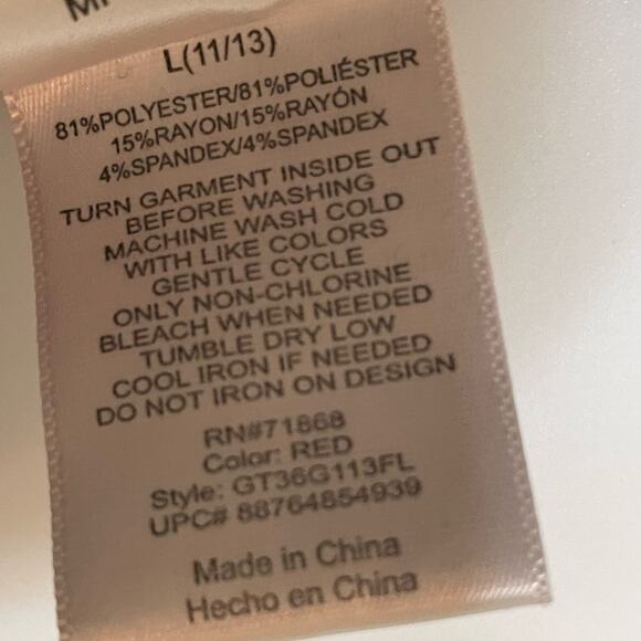 Marvel Tops | Marvel Tank | Color: Red/Tan |Size L (11/13) - Picture 4 of 6